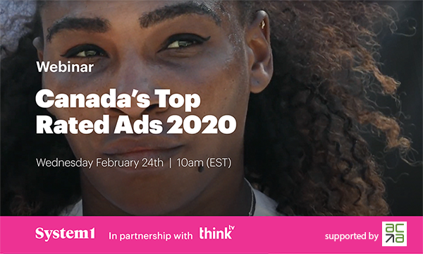 Thinktv presents : Canada’s Top Rated Ads 2020