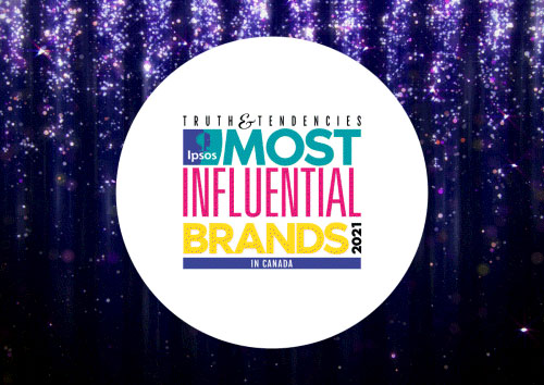 Most Influential Brands in Canada 2021