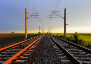 image of railroad track