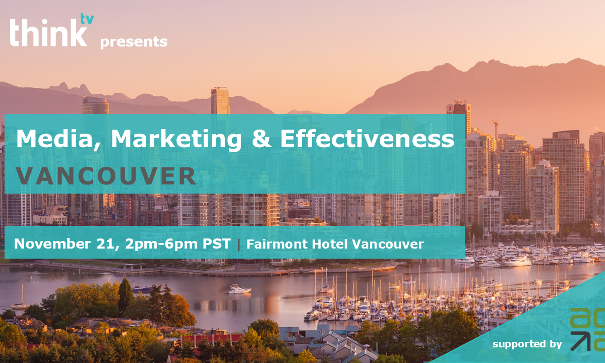 ACA supported event - ThinkTV- Media, Marketing & Effectiveness event in Vancouver - featured image
