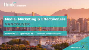 ACA supported event - ThinkTV- Media, Marketing & Effectiveness event in Vancouver - featured image