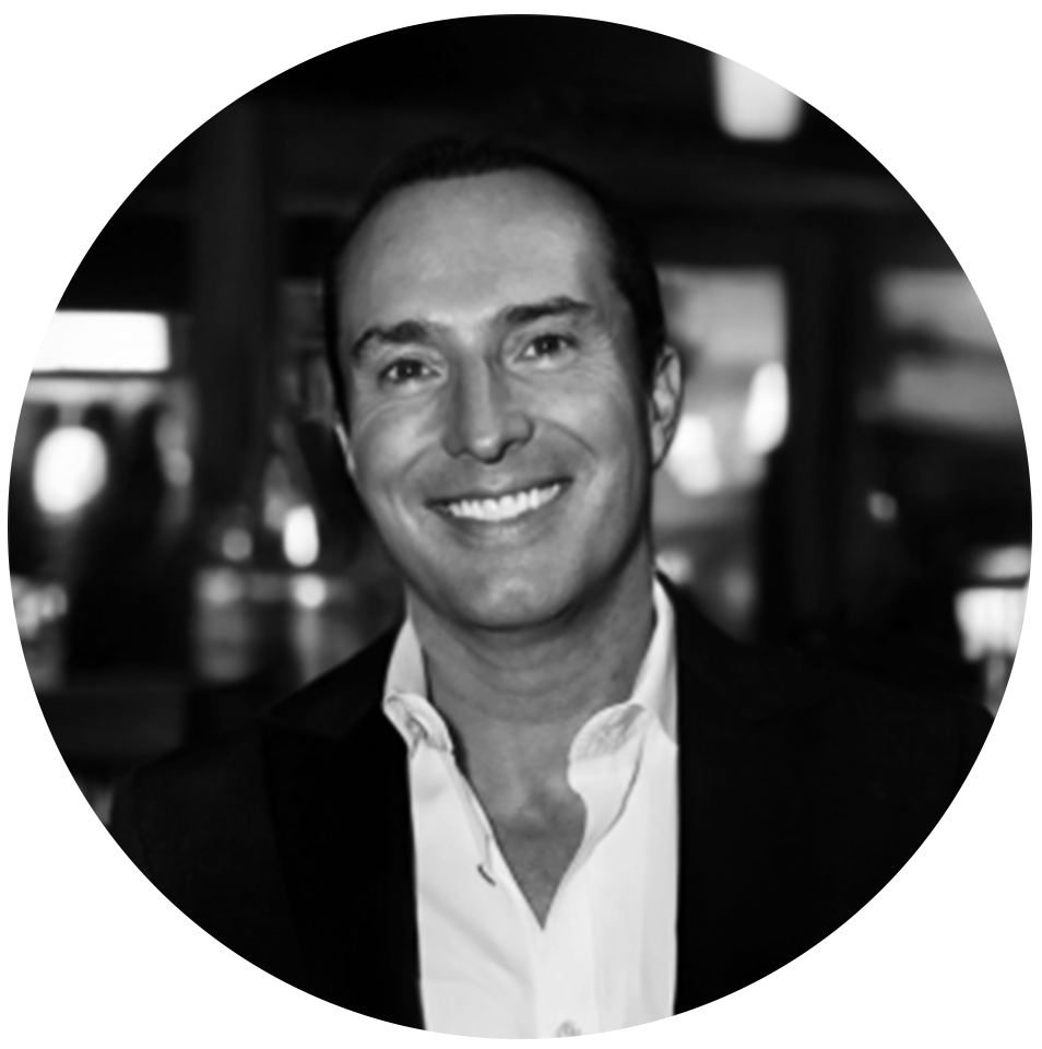 Black and white headshot of Bruno Gralpois