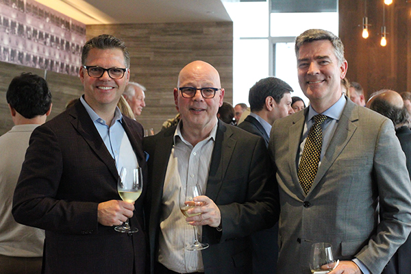 Doug Milne, Ron Lund, Patrick Dickinson